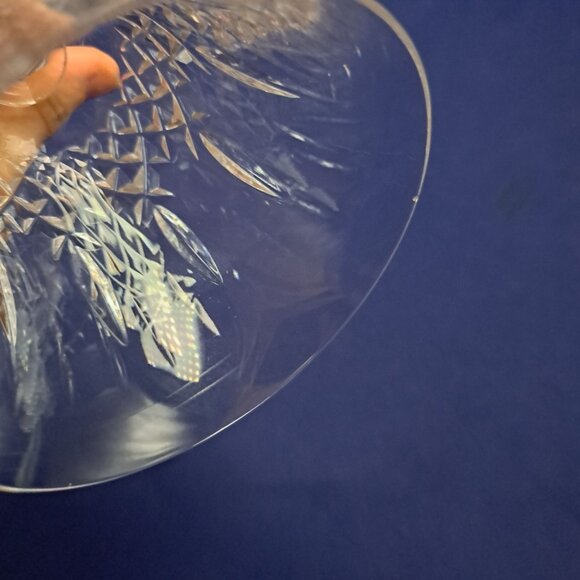 Bohemia Crystal Marquis Wine Glass Elegant Stemware - Picture 3 of 10